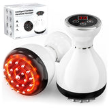 Darrahopens Health & Beauty > Massage & Relaxation > Massagers 4-in-1 Cordless Body Sculpting Massager – Rechargeable Massage Tool with Heat, Light & Vibration for Skin Tightening & Relaxation (White)