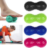 Darrahopens Health & Beauty > Massage & Relaxation > Massagers 4-piece pack - Massage ball - Fitness Fascia ball - Muscle relaxation ball - Peanut-shaped fitness ball