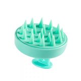 Darrahopens Health & Beauty > Massage & Relaxation > Massagers 5-Pcs Green Soft Scalp Massager Shampoo Brush with Detachable Bristles Handheld Hair Scrubber for Deep Cleaning and Head Massage