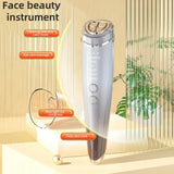 Darrahopens Health & Beauty > Massage & Relaxation > Massagers 6-in-1 Beauty Device with Hot & Cold Therapy, Red/Blue Light, 3 Intensity Levels & Magnetic Dock. Deep cleansing & firming for daily skincare./RED In Australia - Darrahopens