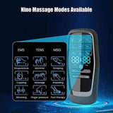 Darrahopens Health & Beauty > Massage & Relaxation > Massagers 8-Pad Digital Electric Massager with EMS, TENS & MSG