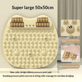 Darrahopens Health & Beauty > Massage & Relaxation > Massagers AcupressureMatwithRollers-Beige