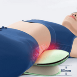Darrahopens Health & Beauty > Massage & Relaxation > Massagers AirBag Heated Lumbar Traction Lower Back Massager & Stretcher EMS Therapy Remote