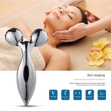 Darrahopens Health & Beauty > Massage & Relaxation > Massagers Aureate 3D Face Roller Massager V-Shaped Lifting Tool - Double Ball Facial Massage Device for Skin Tightening Wrinkle Reduction Jawline Contouring Beauty Care