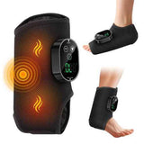 Darrahopens Health & Beauty > Massage & Relaxation > Massagers Black Cordless Ankle Heating Pad, Foot and Ankle Massager with Heat Foot Renew Triple
