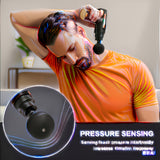 Darrahopens Health & Beauty > Massage & Relaxation > Massagers Black**Portable Deep Tissue Massager | 6-Speed & 4 Heads & 15-Min Timer｜Professional Muscle Recovery, Anytime Anywhere**