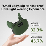 Darrahopens Health & Beauty > Massage & Relaxation > Massagers Compact 4D Bionic 10-Fingers Shoulder & Neck Massager - EMS Micro-current & Vibration Neck Reliever with 2-Level Red Light Heat