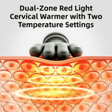 Darrahopens Health & Beauty > Massage & Relaxation > Massagers Compact 4D Bionic 10-Fingers Shoulder & Neck Massager - EMS Micro-current & Vibration Neck Reliever with 2-Level Red Light Heat
