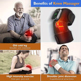 Darrahopens Health & Beauty > Massage & Relaxation > Massagers Cordless Heating Knee Pad With Massage Function - Black