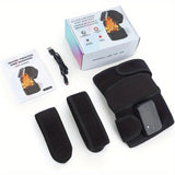 Darrahopens Health & Beauty > Massage & Relaxation > Massagers Cordless Heating Knee Pad With Massage Function - Black