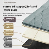 Darrahopens Health & Beauty > Massage & Relaxation > Massagers Electric Full Body Massage Mattress with Heat, Airbag, and Kneading Grey