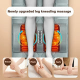 Darrahopens Health & Beauty > Massage & Relaxation > Massagers Electric Full Body Massage Mattress with Heat, Airbag, and Kneading Grey