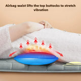 Darrahopens Health & Beauty > Massage & Relaxation > Massagers Electric Full Body Massage Mattress with Heat, Airbag, and Kneading Grey