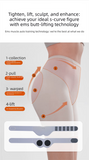 Darrahopens Health & Beauty > Massage & Relaxation > Massagers Electric Hip Trainer EMS Muscle Stimulator Buttock Lifting Belt with Remote Control 10 Modes 30 Intensity Levels Rechargeable Home Gym Workout