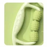 Darrahopens Health & Beauty > Massage & Relaxation > Massagers Exercise Fitness Leg Circular Thigh Calf Massage Roller with 12 Wheels for Muscle Stretching And Relaxation.