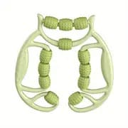 Darrahopens Health & Beauty > Massage & Relaxation > Massagers Exercise Fitness Leg Circular Thigh Calf Massage Roller with 12 Wheels for Muscle Stretching And Relaxation.