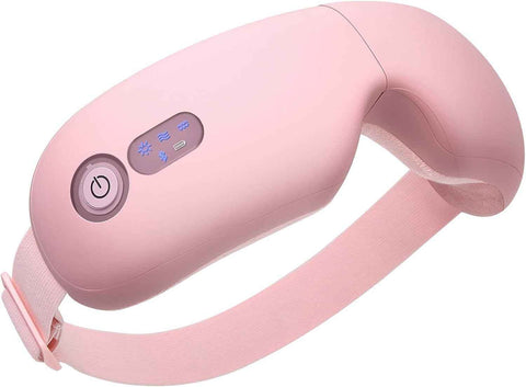 Darrahopens Health & Beauty > Massage & Relaxation > Massagers Eye Massager with Heat, Vibration and Warm Compress, Smart Sleeping Eyes Mask with Bluetooth Can Connect with Phone for Music,Gift for Mother's Day