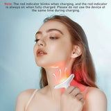 Darrahopens Health & Beauty > Massage & Relaxation > Massagers Face Neck Tool for Skin Care, Electric Neck Face Lifting Device for Wrinkle Removal - Black - Size 89mm In Australia - Darrahopens