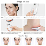 Darrahopens Health & Beauty > Massage & Relaxation > Massagers Face Neck Tool for Skin Care, Electric Neck Face Lifting Device for Wrinkle Removal - Black - Size 89mm In Australia - Darrahopens