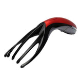 Darrahopens Health & Beauty > Massage & Relaxation > Massagers Finger Gripper Claw Massager Electric Head Massager Octopus Scalp Stress Relax -Red