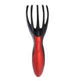 Darrahopens Health & Beauty > Massage & Relaxation > Massagers Finger Gripper Claw Massager Electric Head Massager Octopus Scalp Stress Relax -Red