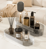 Darrahopens Health & Beauty > Massage & Relaxation > Massagers Gold Premium Self-Cleaning Hair Brush Set with Stand - Anti-Static Detangling & Scalp Massage Paddle Brush