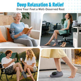 Darrahopens Health & Beauty > Massage & Relaxation > Massagers GRAY Cordless Ankle Heating Pad, Foot and Ankle Massager with Heat Foot Renew Triple