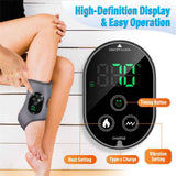 Darrahopens Health & Beauty > Massage & Relaxation > Massagers GRAY Cordless Ankle Heating Pad, Foot and Ankle Massager with Heat Foot Renew Triple