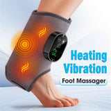 Darrahopens Health & Beauty > Massage & Relaxation > Massagers GRAY Cordless Ankle Heating Pad, Foot and Ankle Massager with Heat Foot Renew Triple