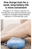 Darrahopens Health & Beauty > Massage & Relaxation > Massagers Grey Wireless Rechargeable Cervical & Lumbar Massager Pillow with 4 High/Low Massage Points, 42°C Constant Heat, 3 Speeds and Adjustable Strap – Multifunctional Shiatsu Back Massage Cushion for Neck Waist Shoulder Relief