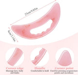 Darrahopens Health & Beauty > Massage & Relaxation > Massagers Gua Sha Massager Large Pink For Lymphatic Drainage Cellulite Massage Face Back Pain Relief