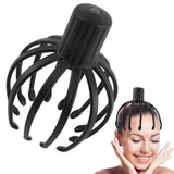 Darrahopens Health & Beauty > Massage & Relaxation > Massagers Head Scalp Massager Electric Octopus Claw Scalp Massage Tool Portable Muscle Relaxation Equipment -Black