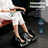 Darrahopens Health & Beauty > Massage & Relaxation > Massagers Livemor 8-nodes Full Back Massage Seat Cushion Heating With Foot Massagers