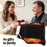 Darrahopens Health & Beauty > Massage & Relaxation > Massagers Livemor Back Massager for Sciatica Relief, Airbag Traction and Heat Lumbar Support Belt, 124cm