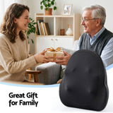 Darrahopens Health & Beauty > Massage & Relaxation > Massagers Livemor Back Massager with Heat, Cordless Electric Neck & Shoulder Massager Pillow, 3-Speed Deep Tissue Kneading for Lumbar, Thigh & Calf, Portable Muscle Relief for Home & Office Use