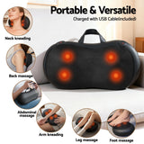 Darrahopens Health & Beauty > Massage & Relaxation > Massagers Livemor Leg Foot Massager Air Compression With Back Neck Massager Heat
