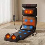 Darrahopens Health & Beauty > Massage & Relaxation > Massagers Livemor Massage Mat Kneading Neck Foot Massager Heated Vibration Airbag Mattress