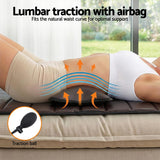 Darrahopens Health & Beauty > Massage & Relaxation > Massagers Livemor Massage Mat Kneading Neck Foot Massager Heated Vibration Airbag Mattress