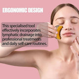 Darrahopens Health & Beauty > Massage & Relaxation > Massagers Lymphatic Contour Face Brush Lymphatic Drainage Massager Double Chin Reducer Lymphatic Drainage Brush for Face Ergonomically Designed to Fit The Skin Precisely (grey-2pcs) In Australia - Darrahopens