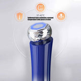 Darrahopens Health & Beauty > Massage & Relaxation > Massagers Mode Cooling and Warming Massage Tool with Silents Motor for Sensitives Skin and Tired Eye Relief Quiet Throb Massagers - Blue - Size 15cm In Australia - Darrahopens