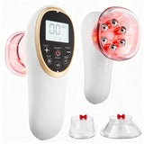 Darrahopens Health & Beauty > Massage & Relaxation > Massagers Modern Jingluo Beauty Massager – Electric Meridian Facial & Body Roller with Gentle Suction and Warmth, Multi-Speed Skincare Tool for Relaxing Rituals (White)