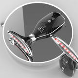Darrahopens Health & Beauty > Massage & Relaxation > Massagers Multi-Function Facial & Neck Massager with LED Light Therapy, EMS & Warm Import - Rechargeable Skin Care Device(black)