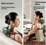 Darrahopens Health & Beauty > Massage & Relaxation > Massagers Neck Shoulder Massager, Electric Heated Kneading Back Massager Pain Relief