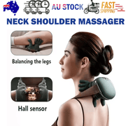 Darrahopens Health & Beauty > Massage & Relaxation > Massagers Neck Shoulder Massager, Electric Heated Kneading Back Massager Pain Relief