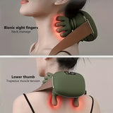 Darrahopens Health & Beauty > Massage & Relaxation > Massagers New Heating Massage Gun 1kg Lightweight Design Palm Warm Compress Multi Dimensional Massage Experience Say Goodbye to Single Vibration and Heavy Feel of Old Model