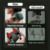 Darrahopens Health & Beauty > Massage & Relaxation > Massagers New Heating Massage Gun 1kg Lightweight Design Palm Warm Compress Multi Dimensional Massage Experience Say Goodbye to Single Vibration and Heavy Feel of Old Model