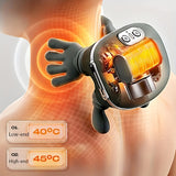 Darrahopens Health & Beauty > Massage & Relaxation > Massagers New Heating Massage Gun 1kg Lightweight Design Palm Warm Compress Multi Dimensional Massage Experience Say Goodbye to Single Vibration and Heavy Feel of Old Model
