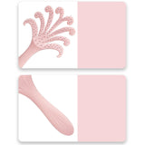 Darrahopens Health & Beauty > Massage & Relaxation > Massagers New light pink  Octopus Scalp Massage Comb, Gentle Fluffy Wide Tooth Hair Brush, Portable Wet Dry Use Detangling Hair Comb In Australia - Darrahopens