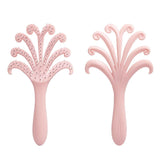 Darrahopens Health & Beauty > Massage & Relaxation > Massagers New light pink  Octopus Scalp Massage Comb, Gentle Fluffy Wide Tooth Hair Brush, Portable Wet Dry Use Detangling Hair Comb In Australia - Darrahopens