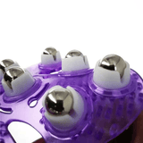 Darrahopens Health & Beauty > Massage & Relaxation > Massagers "Palm Nine-Ball Massager" – One Roll Relieves Fatigue, Full Relaxation for Neck, Shoulders, Legs and Feet. Take It Anywhere at Home or Work. A New Essential for Healthy Living.(purple)